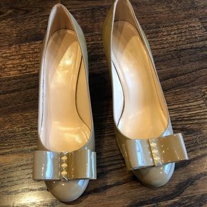 Kate Spade Patent leather wedge